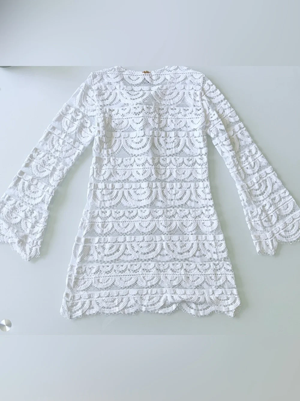 PilyQ Swim Girls' Little Noah Tunic Cover Up Sz L